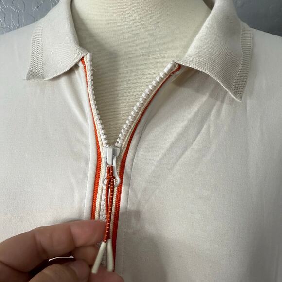 Sealskinz Cream Heywood Long Sleeve Polo, XL - Picture 6 of 6